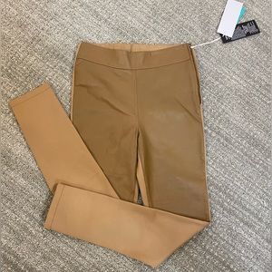 La Morey Leather leggings Size Small NWT